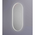 Hotbath &More spiegel oval 60x120cm directe & indirecte verlichting - geborsteld koper PVD HotBath Hotbath &More spiegel oval 60x120cm directe & indirecte verlichting - geborsteld koper PVD