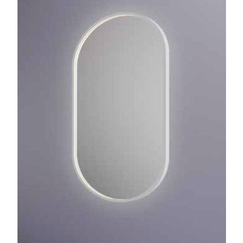 Hotbath &More spiegel oval 80x120cm directe & indirecte verlichting - geborsteld koper PVD HotBath Hotbath &More spiegel oval 80x120cm directe & indirecte verlichting - geborsteld koper PVD