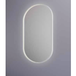 Hotbath &More spiegel oval 80x120cm directe & indirecte verlichting - RVS 316 HotBath Hotbath &More spiegel oval 80x120cm directe & indirecte verlichting - RVS 316