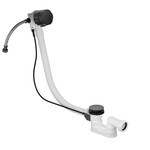 Hotbath P033 badoverloop + vulcombinatie - geborsteld zwart pvd HotBath Hotbath P033 badoverloop + vulcombinatie - geborsteld zwart pvd