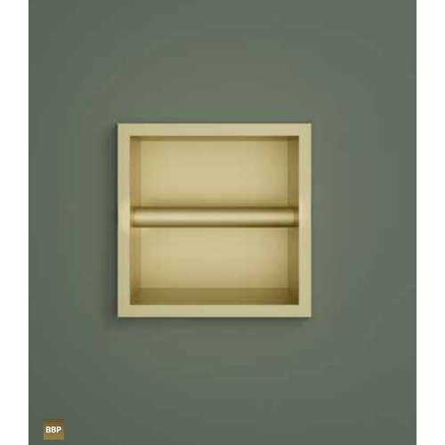 Hotbath &More PH016 inbouw toiletrolhouder - tuscan bronze HotBath Hotbath &More PH016 inbouw toiletrolhouder - tuscan bronze