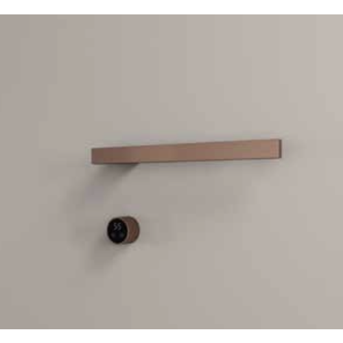 Hotbath &More Rails Square handdoekwarmerset 50cm - 1 stang - chroom HotBath Hotbath &More Rails Square handdoekwarmerset 50cm - 1 stang - chroom