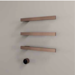 Hotbath &More Rails Square handdoekwarmerset 50cm - 3 stangen - geborsteld messing PVD HotBath Hotbath &More Rails Square handdoekwarmerset 50cm - 3 stangen - geborsteld messing PVD