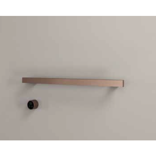 Hotbath &More Rails Square handdoekwarmerset 80cm - 1 stang - geborsteld nikkel HotBath Hotbath &More Rails Square handdoekwarmerset 80cm - 1 stang - geborsteld nikkel