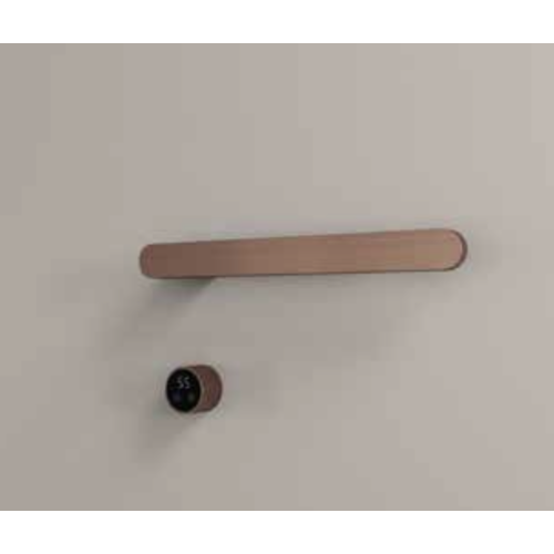 Hotbath &More Rails Soft Square handdoekwarmerset 50cm - 1 stang - tuscan bronze HotBath Hotbath &More Rails Soft Square handdoekwarmerset 50cm - 1 stang - tuscan bronze