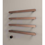 Hotbath &More Rails Soft Square handdoekwarmerset 80cm - 4 stangen - geborsteld koper PVD HotBath Hotbath &More Rails Soft Square handdoekwarmerset 80cm - 4 stangen - geborsteld koper PVD