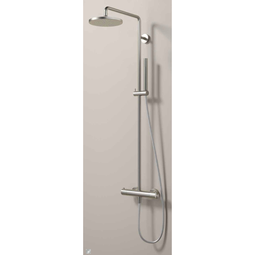 HotBath Hotbath Archie SDS32 opbouw regendouche RVS 316 - 20cm hoofdouche (8mm) - RVS