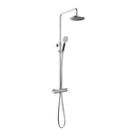 Hotbath Cobber SDS9 thermostatische stortdoucheset - ronde handdouche - 25cm hoofddouche - chroom HotBath Hotbath Cobber SDS9 thermostatische stortdoucheset - ronde handdouche - 25cm hoofddouche - chroom