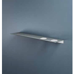 Hotbath &More planchet 60cm - 2 uitsparingen - geborsteld messing PVD HotBath Hotbath &More planchet 60cm - 2 uitsparingen - geborsteld messing PVD