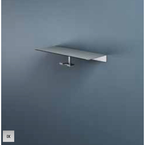 Hotbath &More SHA06 haak voor wisser voor planchet - geborsteld messing PVD HotBath Hotbath &More SHA06 haak voor wisser voor planchet - geborsteld messing PVD