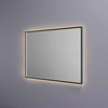 Hotbath &More spiegel square 120x80cm directe & indirecte verlichting - mat wit