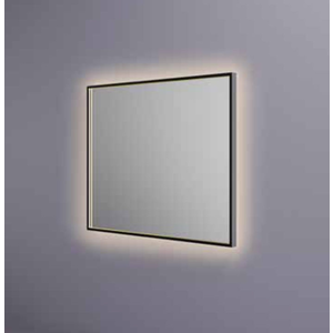 Hotbath &More spiegel square 100x80cm directe & indirecte verlichting - geborsteld messing PVD