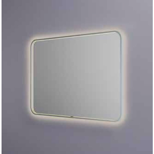 HotBath Hotbath &More spiegel soft square 120x80cm directe & indirecte verlichting - RVS 316