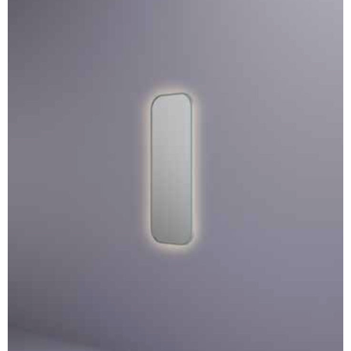 Hotbath &More toiletspiegel soft square 30x80cm indirecte verlichting - RVS 316 HotBath Hotbath &More toiletspiegel soft square 30x80cm indirecte verlichting - RVS 316