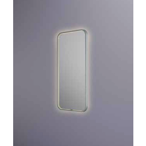 HotBath Hotbath &More spiegel soft square 50x100cm directe & indirecte verlichting - geborsteld gunmetal PVD Hotbath &More spiegel soft square 50x100cm directe & indirecte verlichting - geborsteld gunmetal PVD