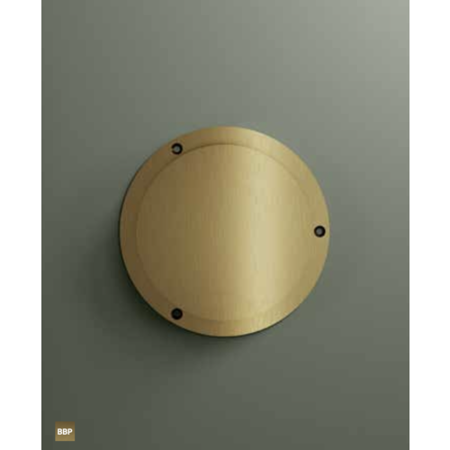 Hotbath &More ventilatierooster - rond - met schroeven - RVS 316 HotBath Hotbath &More ventilatierooster - rond - met schroeven - RVS 316