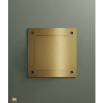 Hotbath &More ventilatierooster - vierkant - met schroeven - geborsteld koper PVD HotBath Hotbath &More ventilatierooster - vierkant - met schroeven - geborsteld koper PVD