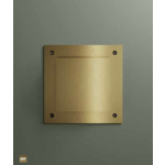 HotBath Hotbath &More ventilatierooster - vierkant - met schroeven - mat wit