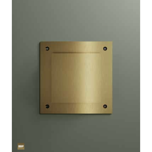 HotBath Hotbath &More ventilatierooster - vierkant - met schroeven - mat wit