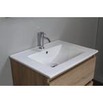 Solidline badkamermeubelset | 60cm | Keramiek | Wit | 1 | Eiken | Met spiegelkast | Geassembleerd Solidline Solidline badkamermeubelset | 60cm | Keramiek | Wit | 1 | Eiken | Met spiegelkast | Geassembleerd