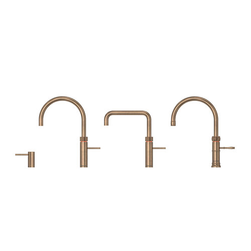 Quooker Classic Fusion | Square | Messing patina | COMBPLUS (Warmwaterleiding nodig) | Nee Quooker Quooker Classic Fusion | Square | Messing patina | COMBPLUS (Warmwaterleiding nodig) | Nee