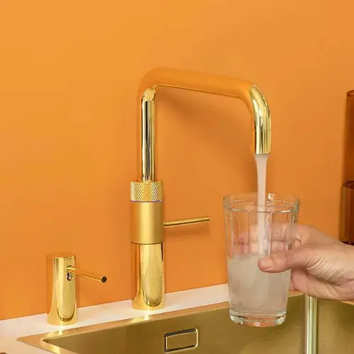 Quooker Fusion | Square | Goud | COMBI+ | Nee Quooker Quooker Fusion | Square | Goud | COMBI+ | Nee