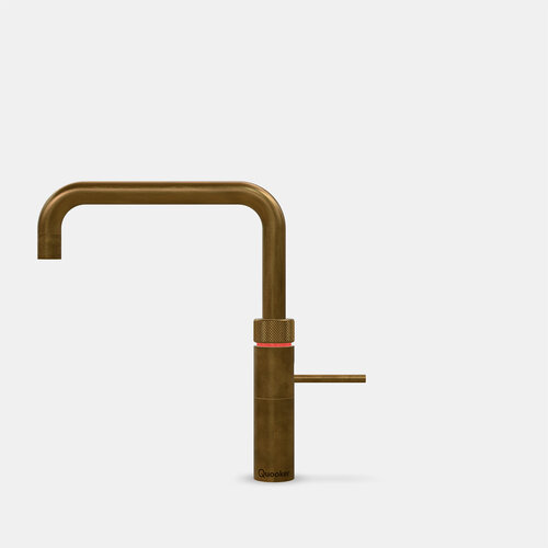 Quooker Fusion | Square | Messing patina | COMBI | Nee Quooker Quooker Fusion | Square | Messing patina | COMBI | Nee