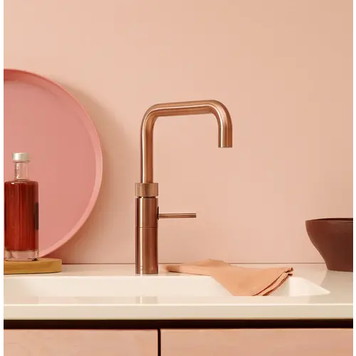 Quooker Fusion | Square | Rosé koper | COMBI | Nee Quooker Quooker Fusion | Square | Rosé koper | COMBI | Nee