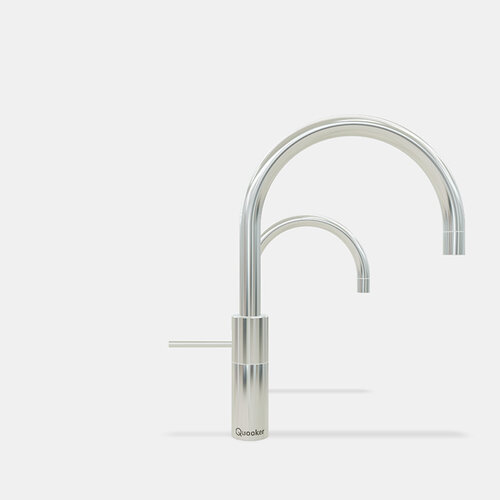 Quooker Nordic Twintaps | Round | Chroom | PRO 3 | Nee Quooker Quooker Nordic Twintaps | Round | Chroom | PRO 3 | Nee