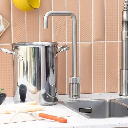 Quooker Nordic Single Tap | Square | Roestvrij staal | COMBI+ | Nee Quooker Quooker Nordic Single Tap | Square | Roestvrij staal | COMBI+ | Nee