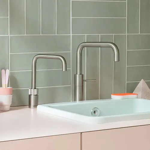 Quooker Nordic Twintaps | Square | Roestvrij staal | PRO 3 | Nee Quooker Quooker Nordic Twintaps | Square | Roestvrij staal | PRO 3 | Nee