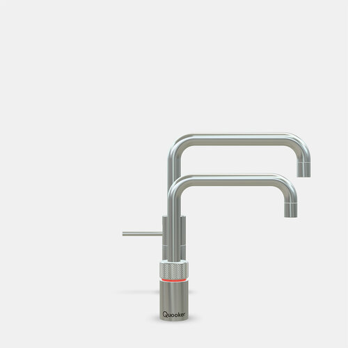 Quooker Nordic Twintaps | Square | Roestvrij staal | PRO 3 | Ja Quooker Quooker Nordic Twintaps | Square | Roestvrij staal | PRO 3 | Ja