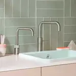 Quooker Nordic Twintaps | Square | Roestvrij staal | COMBI+ | Nee Quooker Quooker Nordic Twintaps | Square | Roestvrij staal | COMBI+ | Nee