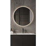 Martens & Meijer Martens & Meijer Toronto spiegel 80 cm - LED verlichting rondom, mat zwart