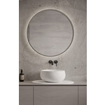 Martens & Meijer Tyrus spiegel 80cm - LED verlichting rondom, brushed koper Martens & Meijer Martens & Meijer Tyrus spiegel 80cm - LED verlichting rondom, brushed koper