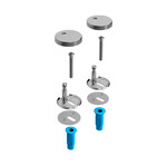 Scharnierset tbv Hammock toiletzitt. CL/04.06040+CL/04.06060 Clou Scharnierset tbv Hammock toiletzitt. CL/04.06040+CL/04.06060