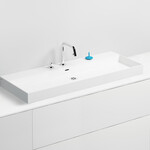 New Wash Me wastafel wit keramiek | 110cm Clou New Wash Me wastafel wit keramiek | 110cm