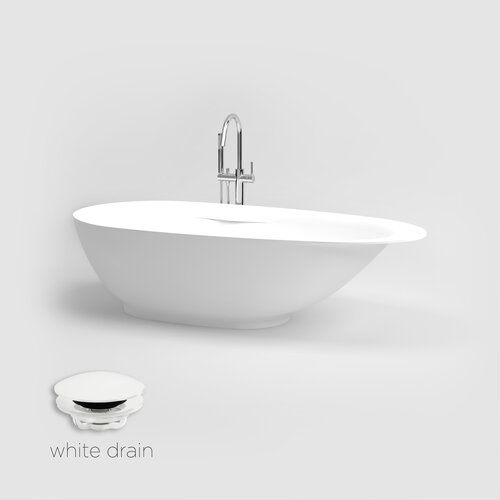 Clou First vrijstaand ligbad | Mat wit