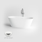 Clou Solium II vrijstaand ligbad | Mat wit