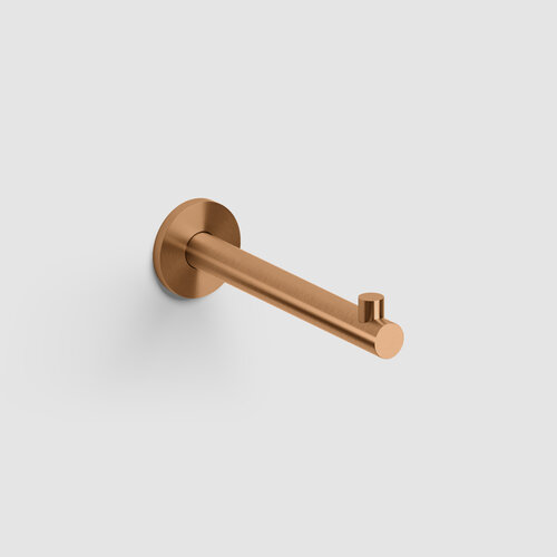 Kaldur toiletrolhouder | Brons geborsteld PVD | Recht Clou Kaldur toiletrolhouder | Brons geborsteld PVD | Recht