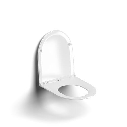 InBe 1 toiletzitting met deksel, soft-closing, wit Clou InBe 1 toiletzitting met deksel, soft-closing, wit