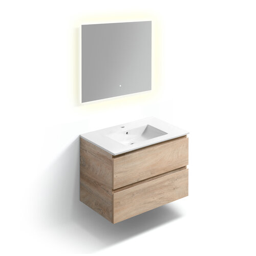 Badkamermeubelset | 80cm Clou Badkamermeubelset | 80cm