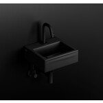 InBe design hoekstopkraan type 1, rond, mat zwart Clou InBe design hoekstopkraan type 1, rond, mat zwart