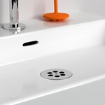 Clou Clou Wash Me plug siliconen waterstop | Chroom