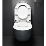 Clou Hammock randloos wandtoilet (set) | 49cm | Glans wit | Standaard zitting