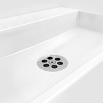 Clou Clou Mini Wash Me plug siliconen waterstop | Chroom