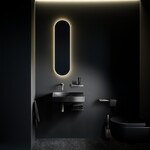 Clou Sjokker telefoon/douche planchet | RVS geborsteld Clou Clou Sjokker telefoon/douche planchet | RVS geborsteld