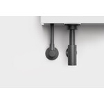 Clou Clou Aansluitslang | Gunmetal geborsteld PVD | 30cm