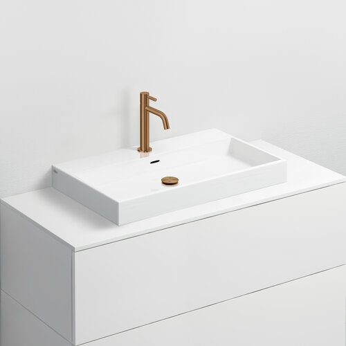 Clou Clou Xo wastafelmengkraan type 13 | Brons geborsteld PVD