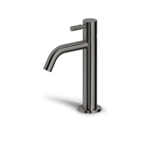 Clou Xo wastafelmengkraan type 13 | Gunmetal geborsteld PVD Clou Clou Xo wastafelmengkraan type 13 | Gunmetal geborsteld PVD